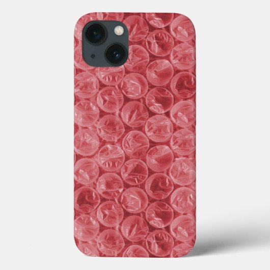 赤いバブルラップパターンケース – メイトiPhoneケース Case-Mate iPhoneケース (裏面)