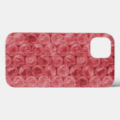 赤いバブルラップパターンケース – メイトiPhoneケース Case-Mate iPhoneケース (裏面 (横))