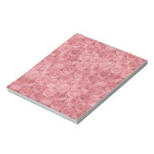 赤いバブルラップパターン ノートパッド (回転)