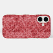 赤いバブルラップパターン Case-Mate iPhoneケース (裏面 (横))
