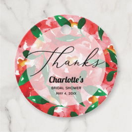 赤いバラありがとう フェイバータグ