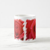 赤いバラが君に似合う コーヒーマグカップ (中央)