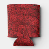 赤いバラが散る 缶クーラー (裏面)