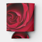 赤いバラが缶クーラーの上に 缶クーラー (正面)