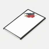 赤いバラとレイヴンのポストイットノート ポストイット (アングル)