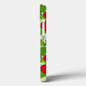 赤いバラにフクロウ Case-Mate iPhoneケース (裏面 / 左)