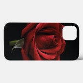 赤いバラのクッションカバー Case-Mate iPhoneケース (裏面 (横))