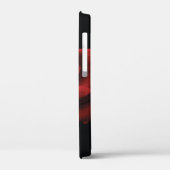 赤いバラのクッションカバー Case-Mate iPhoneケース (裏面 / 左)