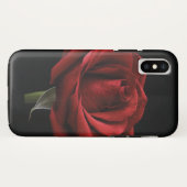 赤いバラのクッションカバー Case-Mate iPhoneケース (裏面(横))