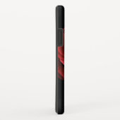 赤いバラのクッション Case-Mate iPhoneケース (裏面/右)