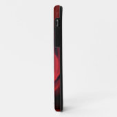 赤いバラのクローズアップ Case-Mate iPhoneケース (裏面/左)