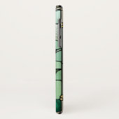 赤いバラのステンドグラス Case-Mate iPhoneケース (裏面/左)