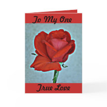 赤いバラのバレンタインの挨拶状