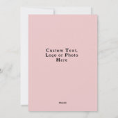 赤いバラのバレンタインデーカード（名前入り） シーズンカード (裏面)