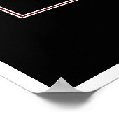 赤いバラのポスター ポスター (角)