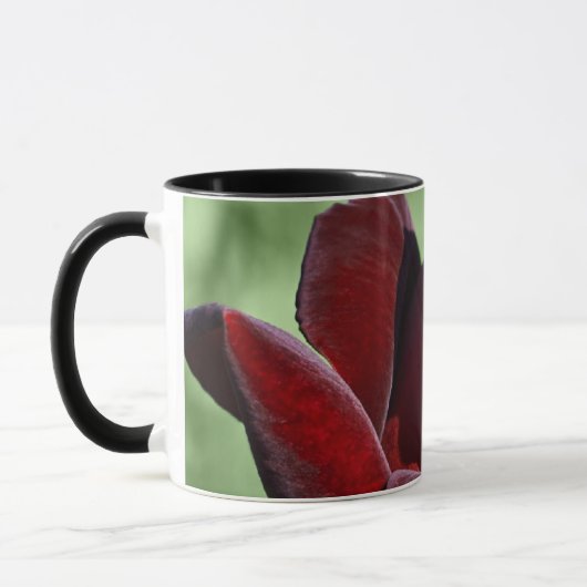 赤いバラのマグカップ マグカップ (左)