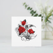 赤いバラのメカニカルクレセント カード (スタンド正面)