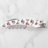 赤いバラのメカニカルクレセント ソムリエナイフ (裏面)