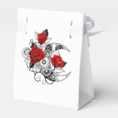 赤いバラのメカニカルクレセント フェイバーボックス (裏面サイド)