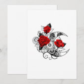 赤いバラのメカニカルクレセント プログラム (正面/裏面)