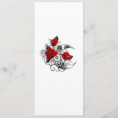 赤いバラのメカニカルクレセント メニュー (正面)