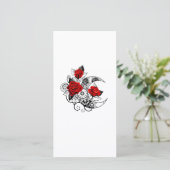 赤いバラのメカニカルクレセント 案内状 (スタンド正面)