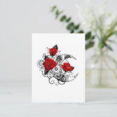 赤いバラのメカニカルクレセント 案内状 (スタンド正面)