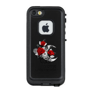 赤いバラのメカニカルクレセント LifeProof FRÄ’ iPhone SE/5/5sケース
