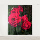 赤いバラのロザリウム タペストリー (正面)