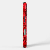 赤いバラの万華鏡 | ハッピーバレンタインデーアート Case-Mate iPhoneケース (裏面 / 右)