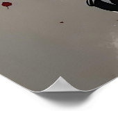 赤いバラの女神 ポスター (角)