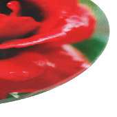 赤いバラの愛 カッティングボード (角)