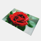 赤いバラの愛 ドアマット (アングル)