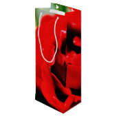 赤いバラの愛 ワインギフトバッグ (裏面アングル)