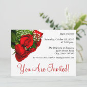 赤いバラの招待状 招待状 (スタンド正面)