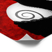 赤いバラの死んだ少女の日 ポスター (角)