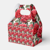 赤いバラの水の色のお気に入りボックス フェイバーボックス (裏面サイド)