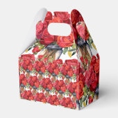 赤いバラの水の色のお気に入りボックス フェイバーボックス (裏面サイド)