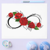 赤いバラの無限大記号 チラシ (シングル)