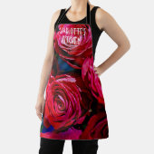 赤いバラの素敵な束 エプロン (インサイチュ)