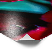 赤いバラの素敵な束 フォトプリント            (角)