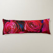 赤いバラの素敵な束 ボディピロー (裏面)