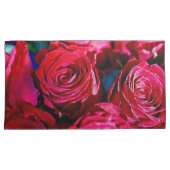 赤いバラの素敵な束 枕カバー (正面右)