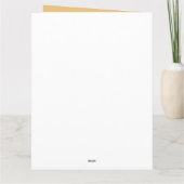 赤いバラの美しい黒いカップル カード (裏面)