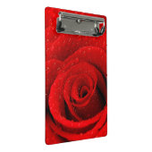 赤いバラの背景の写真 ミニクリップボード (アングル)