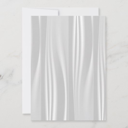 赤いバラの花と金ゴールド – 母の日のデザイン 招待状 (裏面)