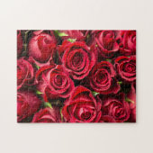 赤いバラの花は決して十分ではない ジグソーパズル (横)