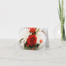 赤いバラの花束