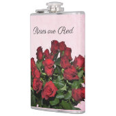 赤いバラの花束 フラスク (左)