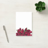 赤いバラの花束 ポストイット (オフィス)